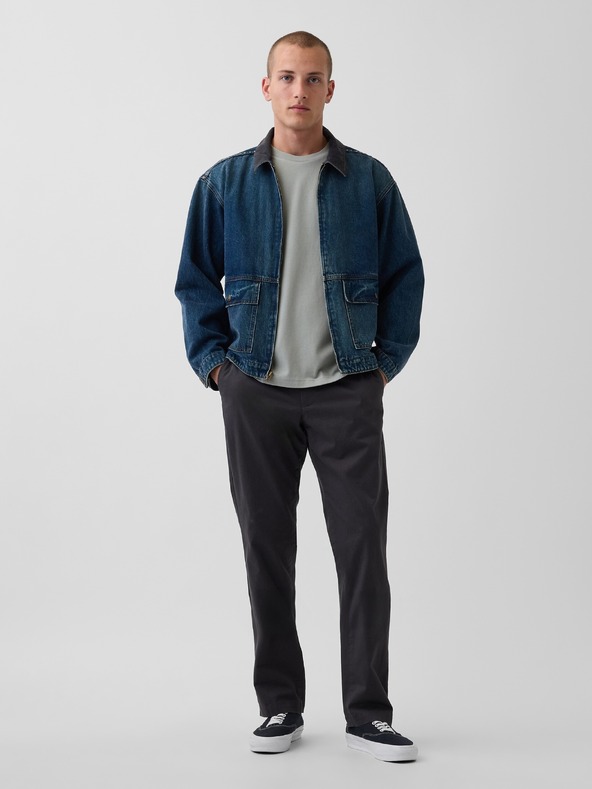 GAP Khaki kalhoty Straight GAP