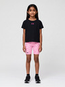 Under Armour Dívčí set Under Armour UA TWIST BIKE SHORT SET-BLK