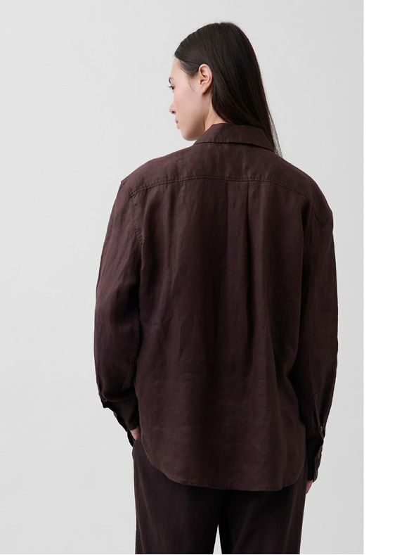 GAP Lněná oversize košile GAP