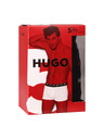 HUGO Sada pěti - pánské boxerky HUGO černé