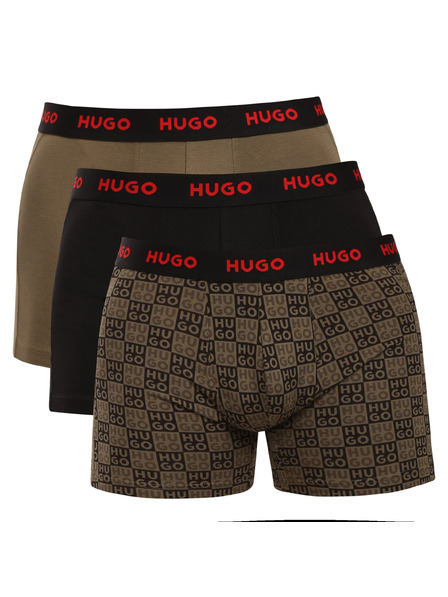 HUGO Sada tří - pánské boxerky HUGO vícebarevné