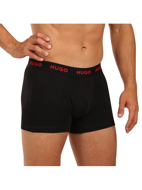 HUGO Sada tří - pánské boxerky HUGO vícebarevné
