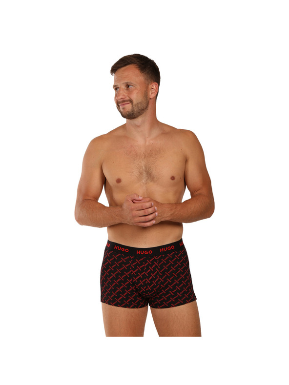 HUGO Sada tří - pánské boxerky HUGO vícebarevné