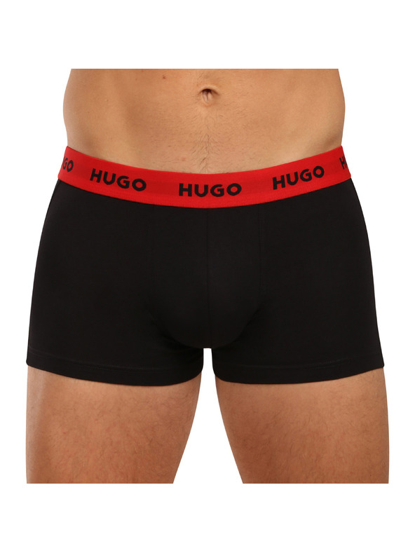 HUGO Sada tří - pánské boxerky HUGO vícebarevné