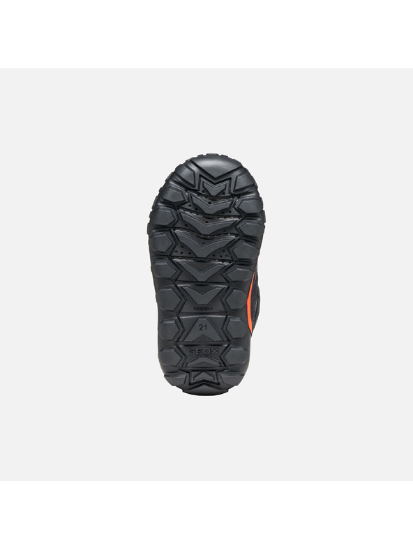 Geox Tmavě modrá chlapecká zimní obuv Geox Trekkyup
