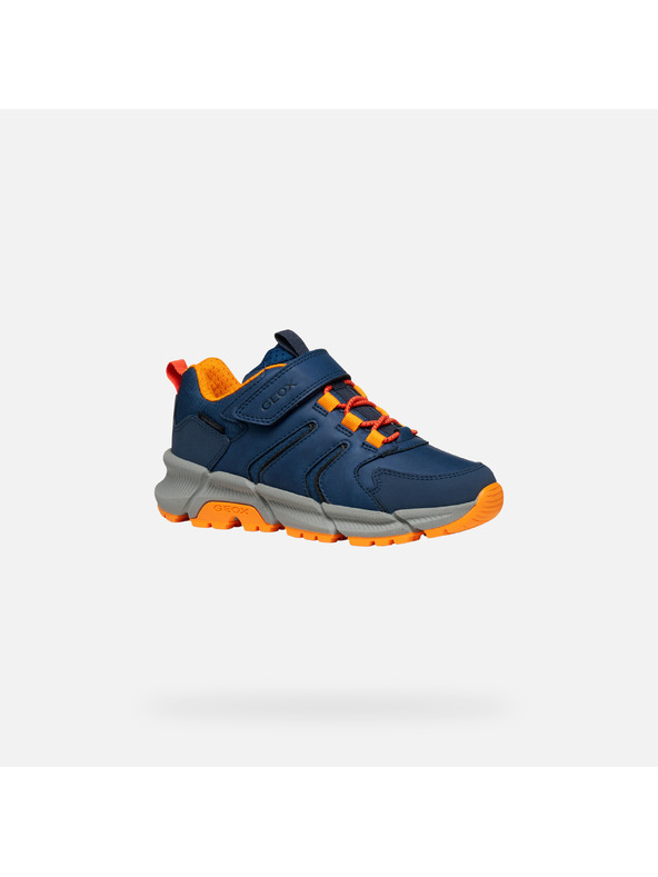 Geox Tmavě modré chlapecké tenisky Geox Flexyper Plus