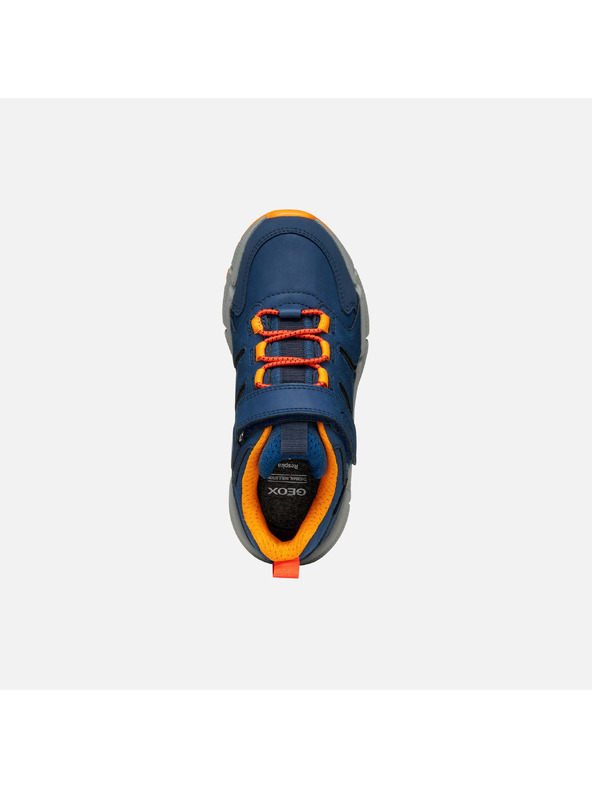 Geox Tmavě modré chlapecké tenisky Geox Flexyper Plus