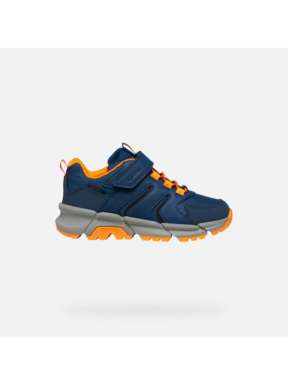 Geox Tmavě modré chlapecké tenisky Geox Flexyper Plus