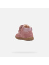 Geox Růžová dívčí obuv pro první kroky Geox Macchia