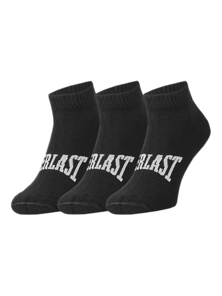 Everlast Sada tří - ponožky Everlast kotníkové černé