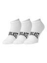Everlast Sada tří - ponožky Everlast kotníkové bílé