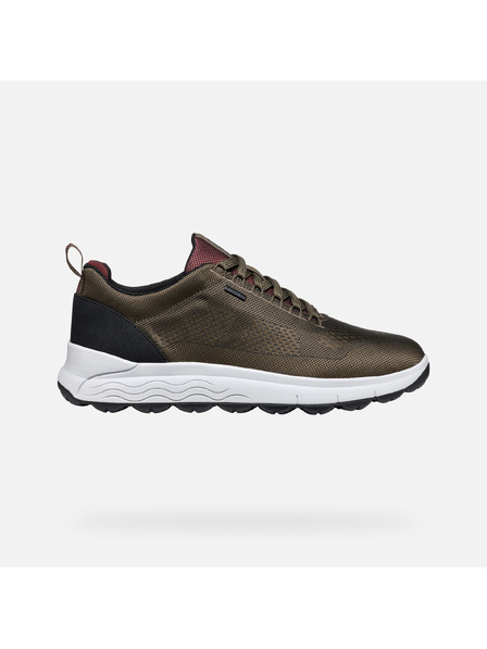 Geox Khaki pánské tenisky Geox Spherica 4x4 b abx