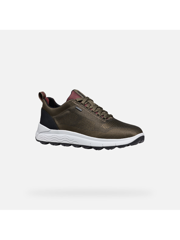 Geox Khaki pánské tenisky Geox Spherica 4x4 b abx