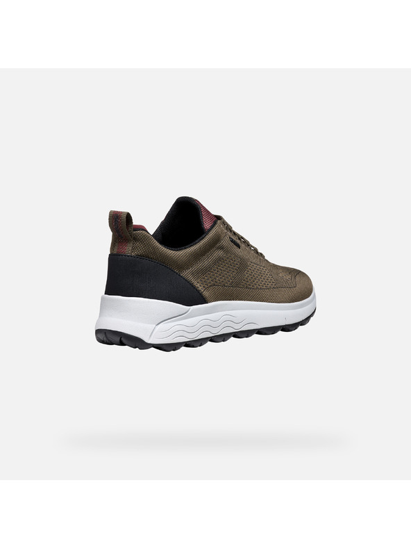 Geox Khaki pánské tenisky Geox Spherica 4x4 b abx