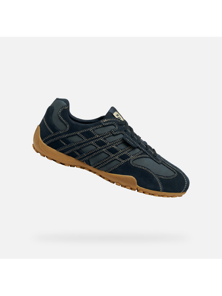 Geox Tmavě modré pánské tenisky Geox Snake Original