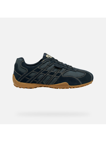 Geox Tmavě modré pánské tenisky Geox Snake Original