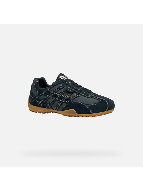 Geox Tmavě modré pánské tenisky Geox Snake Original