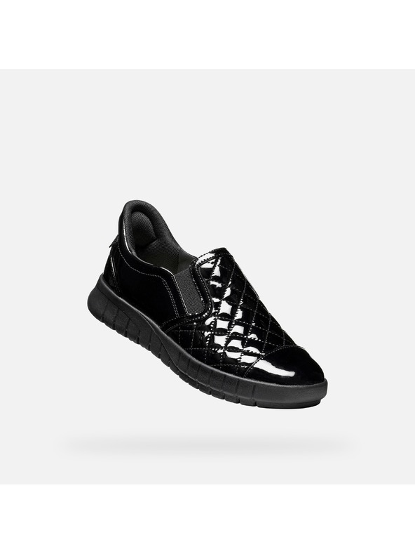 Geox Černé dámské tenisky Geox Flextride Plus