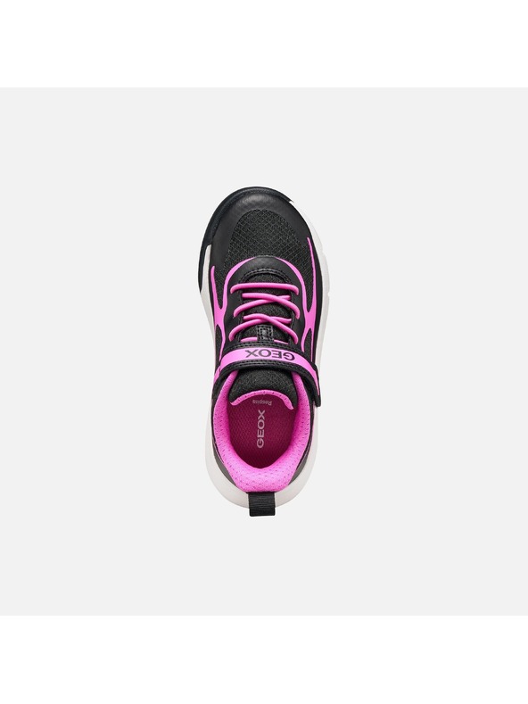 Geox Černé dívčí tenisky Geox Pro-Ran