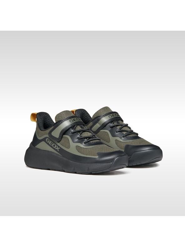 Geox Černé chlapecké tenisky Geox Pro-Ran