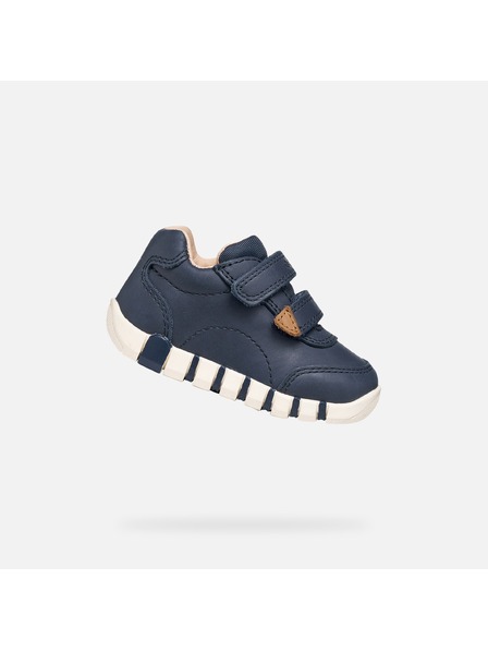 Geox Tmavě modré chlapecké barefoot tenisky Geox Iupidoo