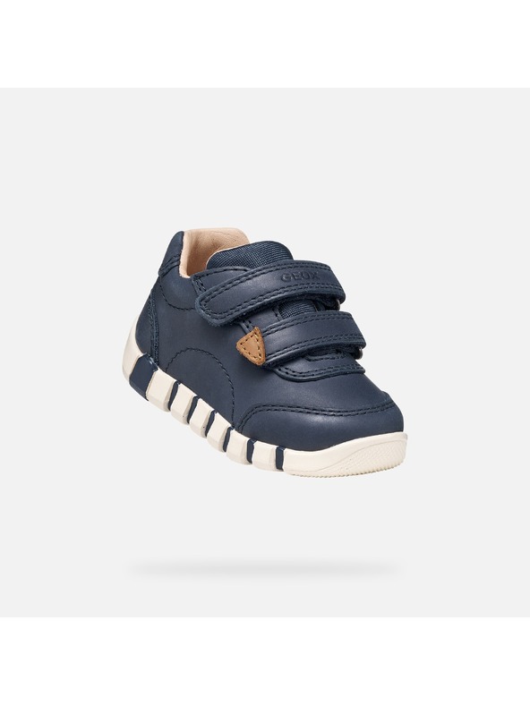 Geox Tmavě modré chlapecké barefoot tenisky Geox Iupidoo