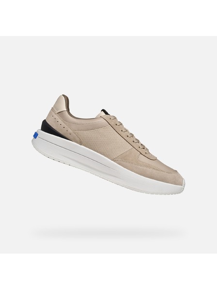 Geox Béžové pánské tenisky Geox Gxrn-01