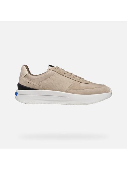 Geox Béžové pánské tenisky Geox Gxrn-01
