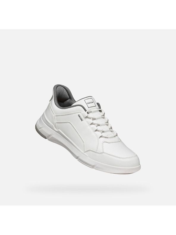 Geox Bílé pánské tenisky Geox Vittour Plus
