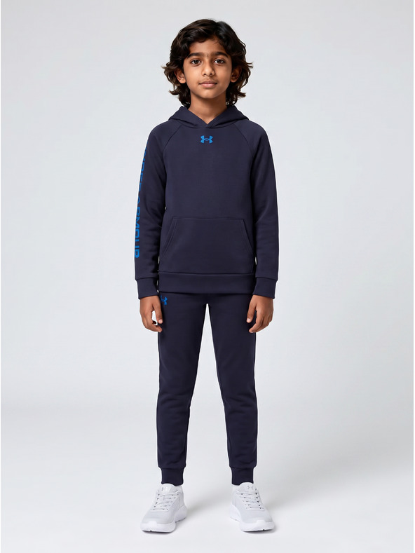 Under Armour Chlapecká souprava Under Armour UA Rival Fleece Suit-BLU
