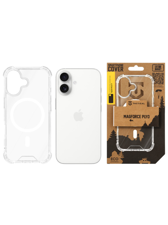 Tactical Tactical MagForce Plyo Kryt pro Apple iPhone 17 Transparent