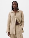 GAP Lněná košile Boyfriend Shirt GAP