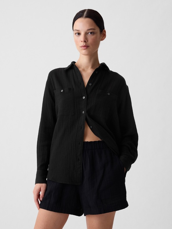 GAP Mušelínová oversize košile GAP