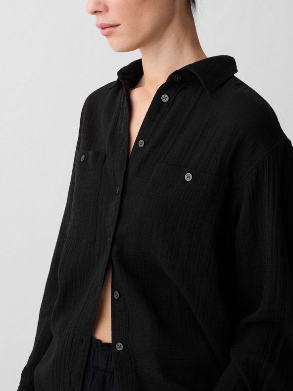 GAP Mušelínová oversize košile GAP