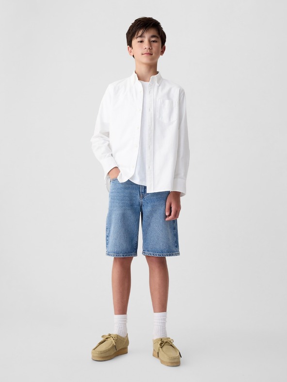 GAP Dětská košile oxford uniform GAP