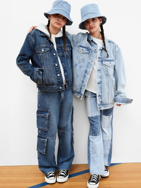 GAP Dětská džínová bunda Unisex Gap