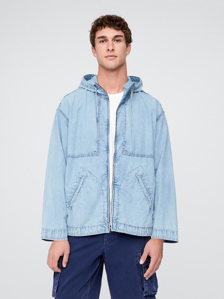 GAP Džínová oversize bunda Ripstop GAP
