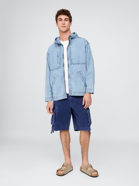 GAP Džínová oversize bunda Ripstop GAP