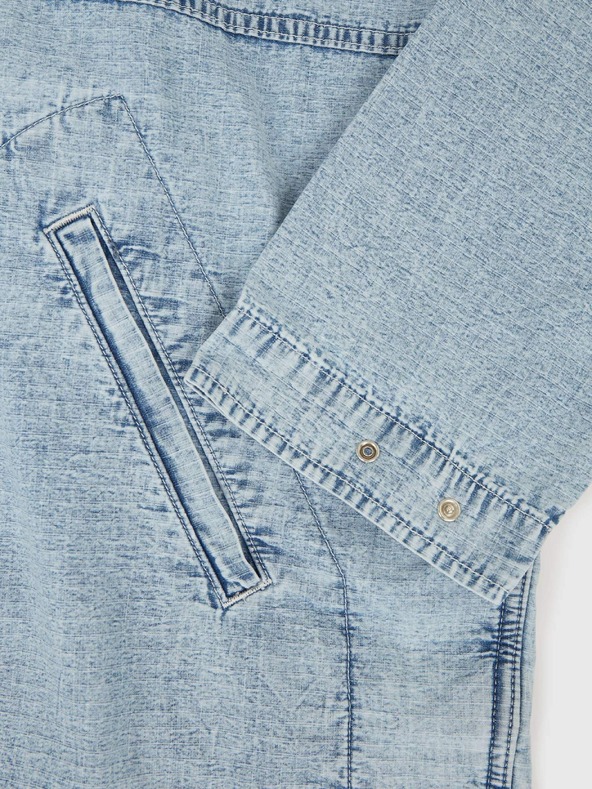 GAP Džínová oversize bunda Ripstop GAP