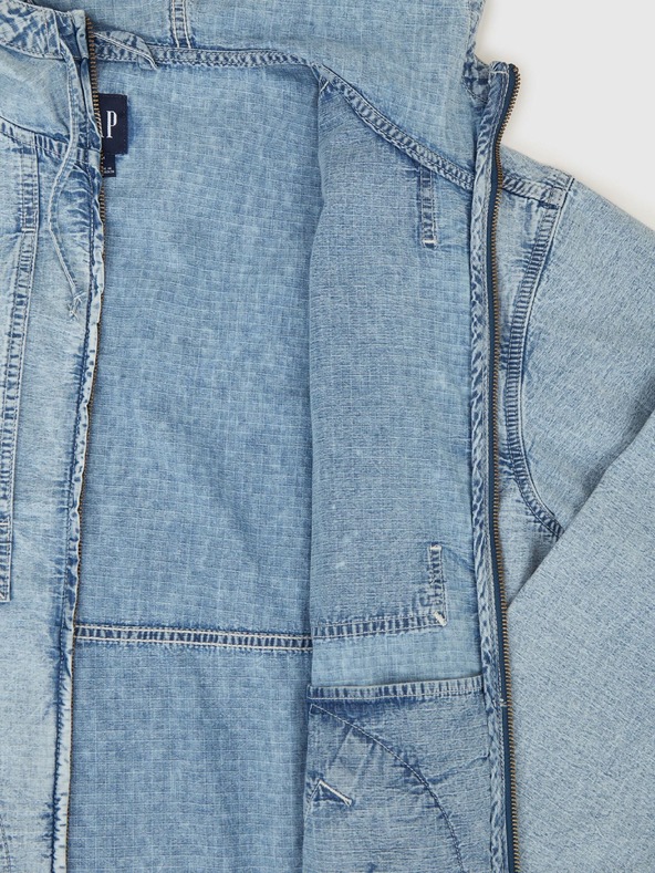 GAP Džínová oversize bunda Ripstop GAP