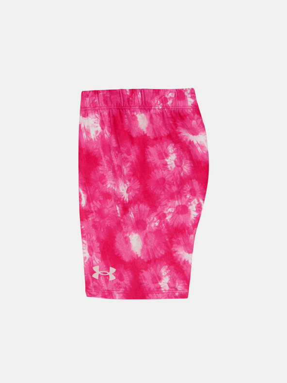 Under Armour Dívčí set Under Armour UA PRINTED BIKE SHORT SET