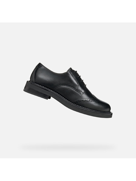 Geox Černé dámské polobotky Geox Serilda