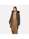 Geox Khaki dámská péřová bunda Geox Bettanie