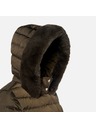 Geox Khaki dámská péřová bunda Geox Bettanie