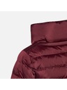 Geox Vínová dámská péřová bunda Geox Bettanie
