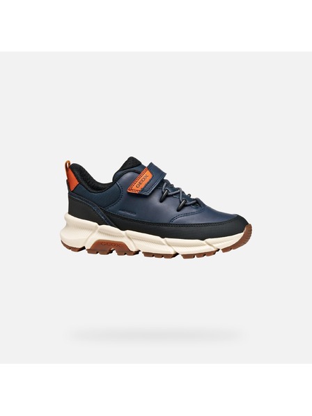 Geox Tmavě modré chlapecké tenisky Geox Flexyper Plus