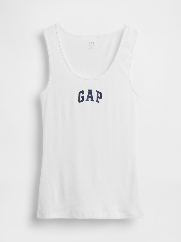 GAP Žebrované tílko s logem GAP