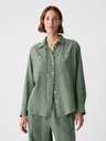 GAP Mušelínová košile oversize GAP