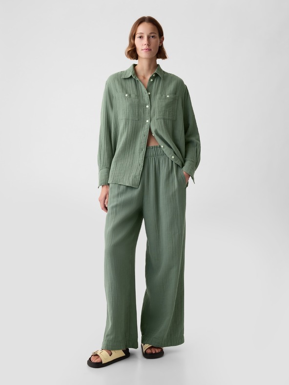 GAP Mušelínová košile oversize GAP