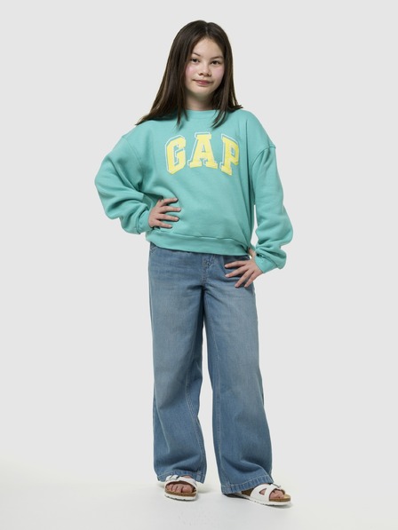 GAP Dětská oversize mikina s logem Gap